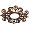 Ekena Millwork Dijon Architectural Grade PVC Pierced Ceiling Medallion, Antiqued Copper, 28"OD x 9 1/8"ID x 3/4"P CMPP28DIACO - alternate 4